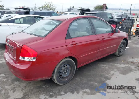 2009 Kia Spectra Ex z USA, uszkodzony, nr VIN KNAFE221195624531